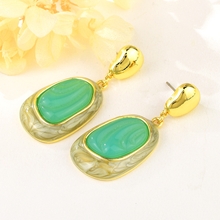 Show details for Unique Resin Classic Dangle Earrings