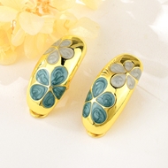 Show details for Funky Flowers & Plants Zinc Alloy Dangle Earrings Show details for Funky Flowers & Plants Zinc Alloy Dangle Earrings