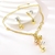 Picture of Wholesale Multi-tone Plated Irregular 2 Piece Jewelry Set with No-Risk Return