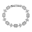 Show details for Purchase Platinum Plated Luxury Fashion Bracelet with Wow Elements