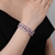 Picture of Good Cubic Zirconia Geometric Fashion Bracelet