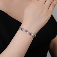 Picture of Luxury Platinum Plated Fashion Bracelet with Worldwide Shipping