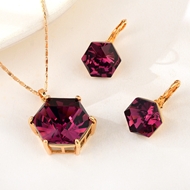 Show details for Irresistible Purple Copper or Brass 2 Piece Jewelry Set For Your Occasions