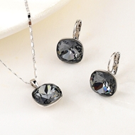Show details for Good Swarovski Element Fashion 2 Piece Jewelry Set