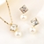 Picture of Eye-Catching White Geometric 2 Piece Jewelry Set with Member Discount