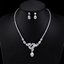 Show details for Copper or Brass Cubic Zirconia 2 Piece Jewelry Set from Certified Factory