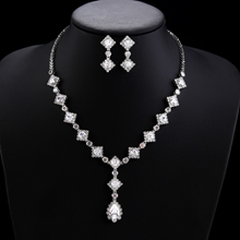 Show details for Luxury Copper or Brass 2 Piece Jewelry Set with 3~7 Day Delivery