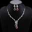 Show details for Bulk Platinum Plated Copper or Brass 2 Piece Jewelry Set Exclusive Online