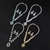 Picture of Low Cost Platinum Plated Copper or Brass 2 Piece Jewelry Set with Low Cost
