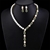 Picture of Funky Geometric Gold Plated 2 Piece Jewelry Set