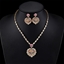 Show details for Good Quality Cubic Zirconia Copper or Brass 2 Piece Jewelry Set