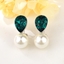 Show details for Top Swarovski Element Geometric Dangle Earrings