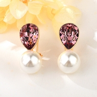 Show details for Sparkly Geometric Fashion Dangle Earrings