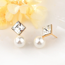 Show details for Sparkly Geometric Party Dangle Earrings