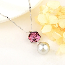 Show details for Need-Now Pink Party Pendant Necklace from Editor Picks