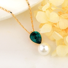 Show details for Fashion Copper or Brass Pendant Necklace in Flattering Style