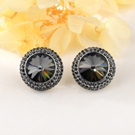 Show details for Attractive Black Party Dangle Earrings For Your Occasions